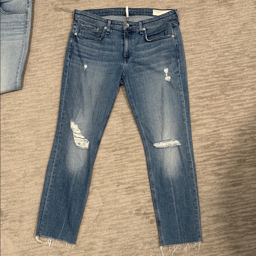 Rag & Bone Dre Low Rise Slim Boyfriend Jeans Bundle Size 29 - Picture 3 of 14